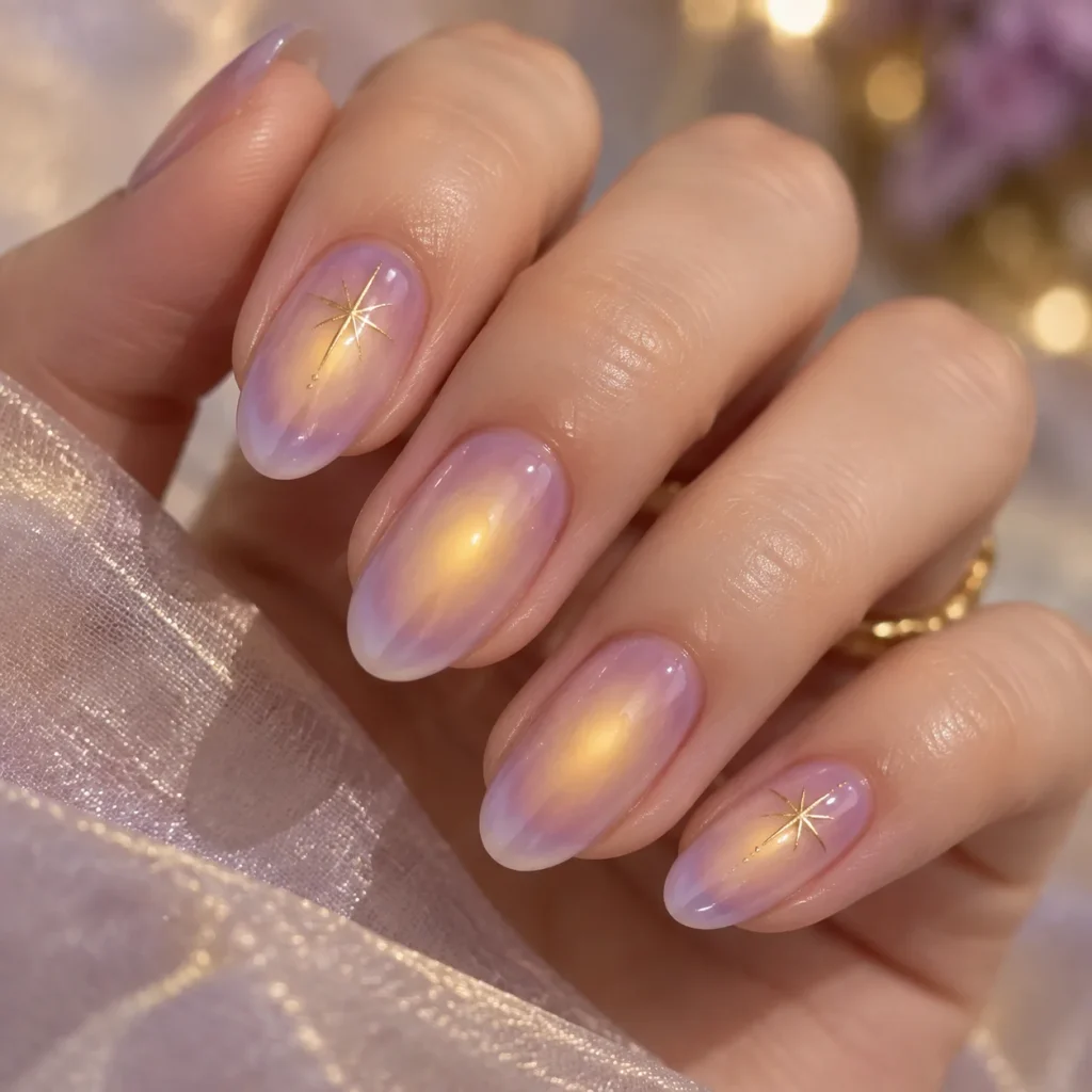 Rapunzel Aura Nails