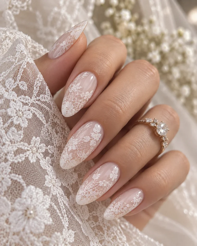 Sheer Veil Lace Design