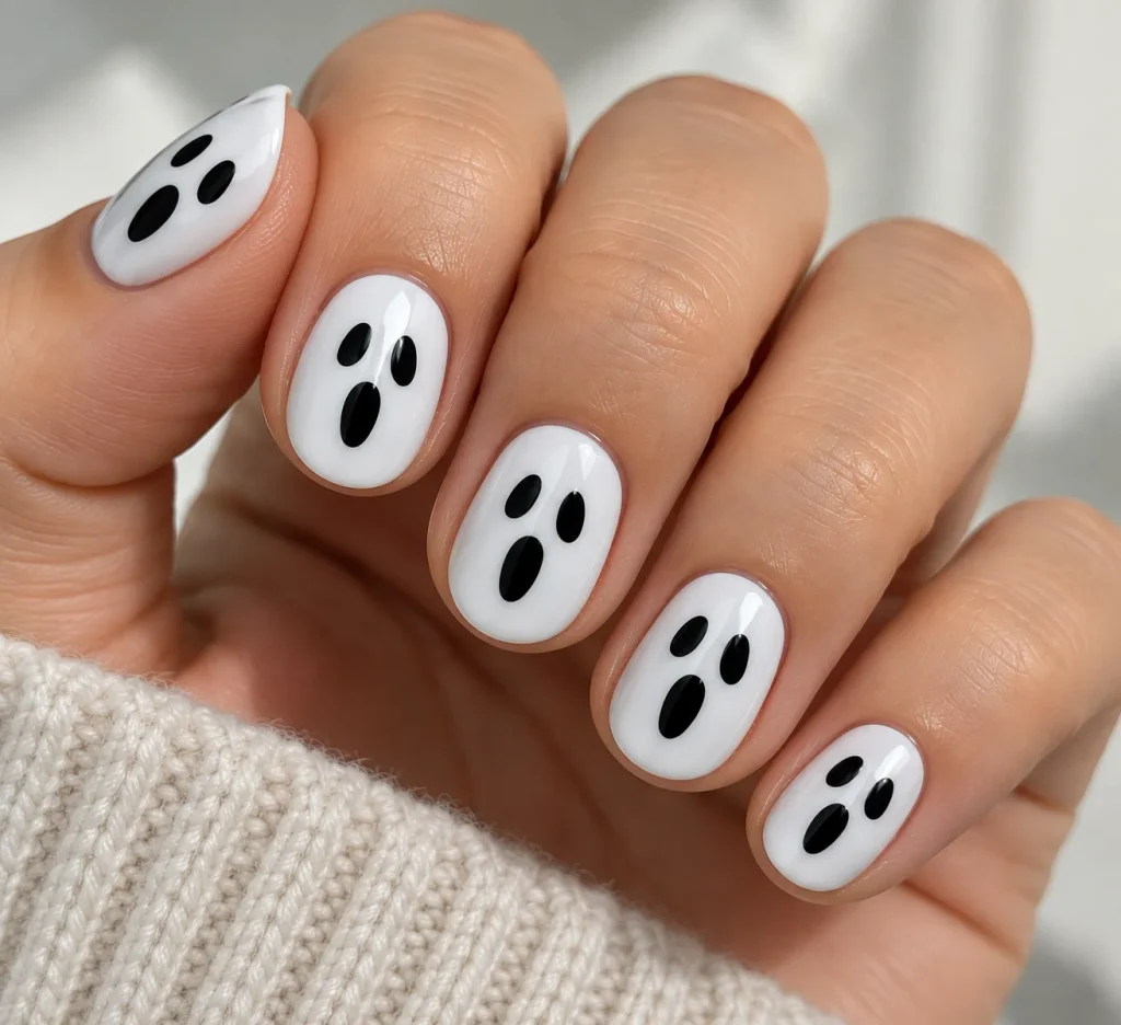 Short Oval Nails