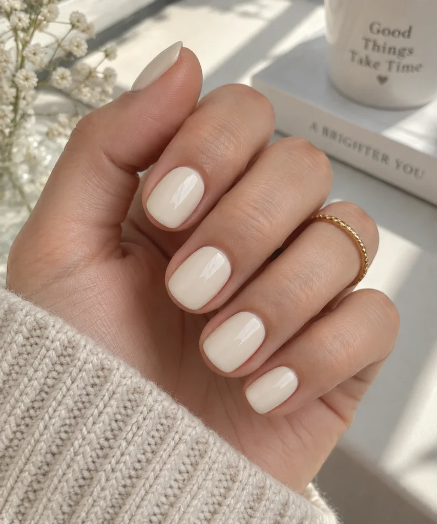 Short Vanilla Nails