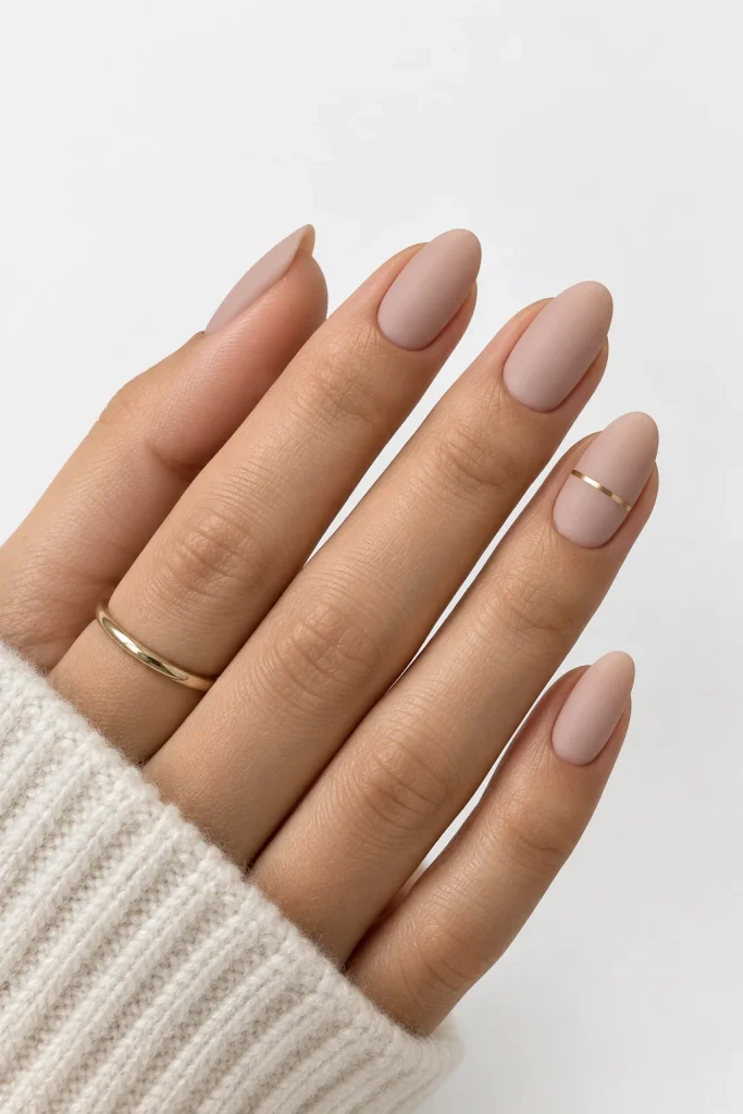 Single Line Accent Nail 