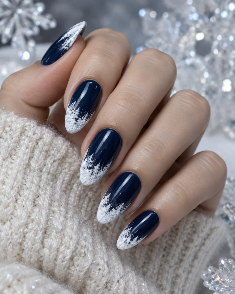 Snow-Capped Nails