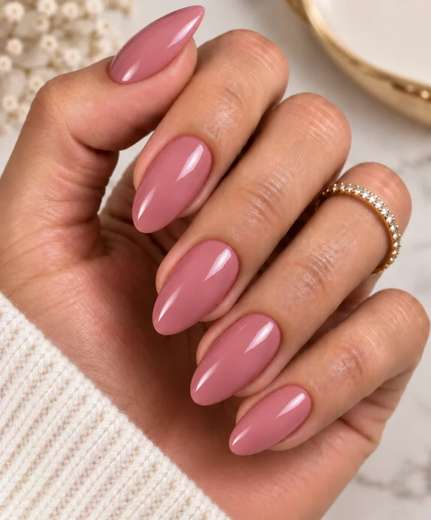 Solid Color with Glossy Top Coat