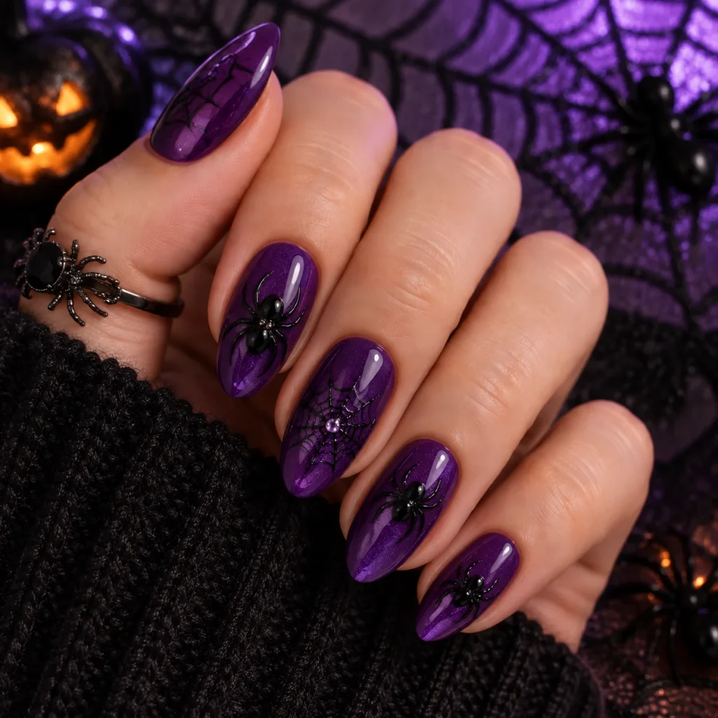 Spider Nail Art