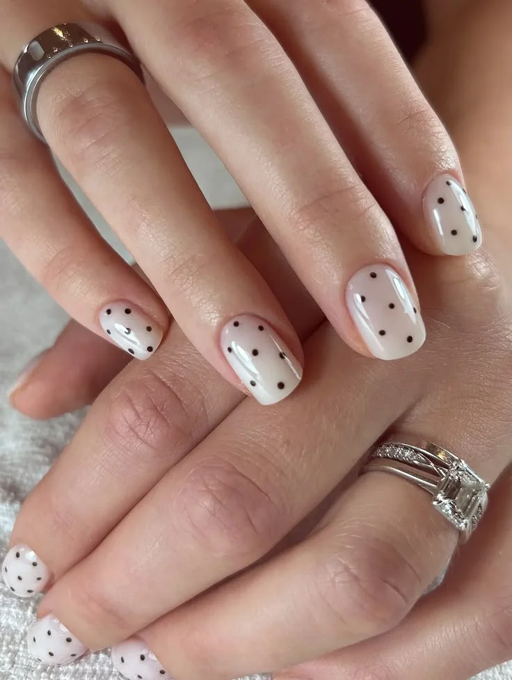 Tiny Dot Manicure