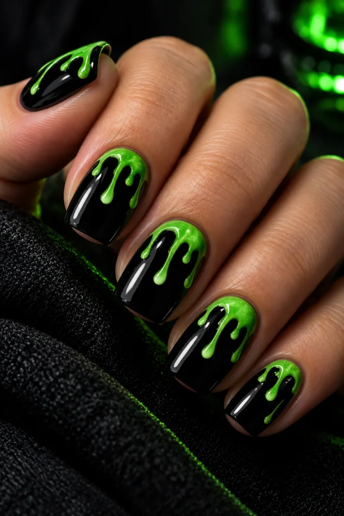 Toxic Green Slime Drip