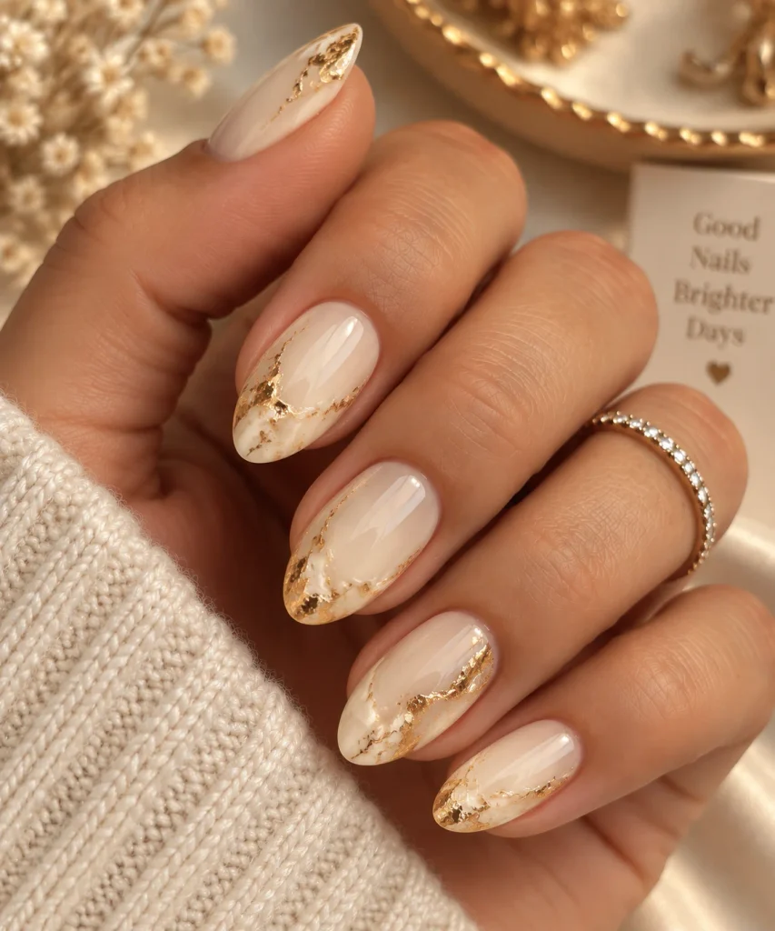 Vanilla With Gold Foil