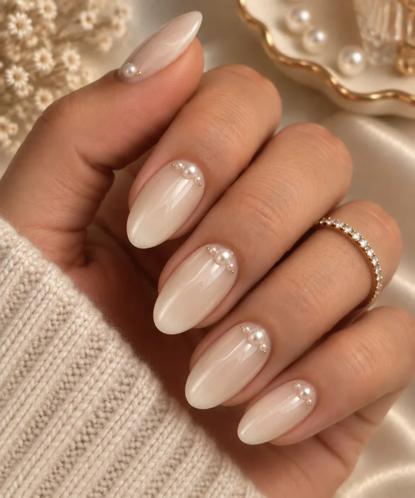 Vanilla With Tiny Pearls