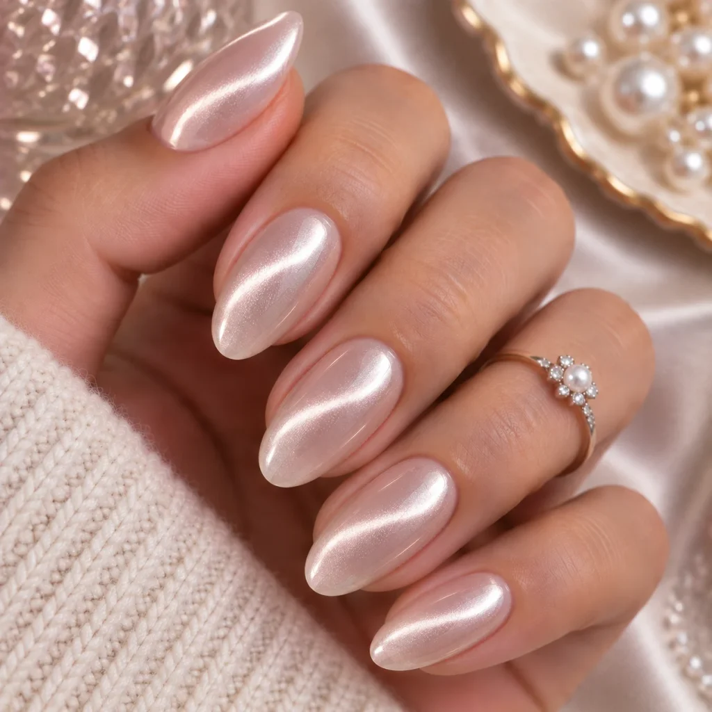 Velvet Pearl Nails
