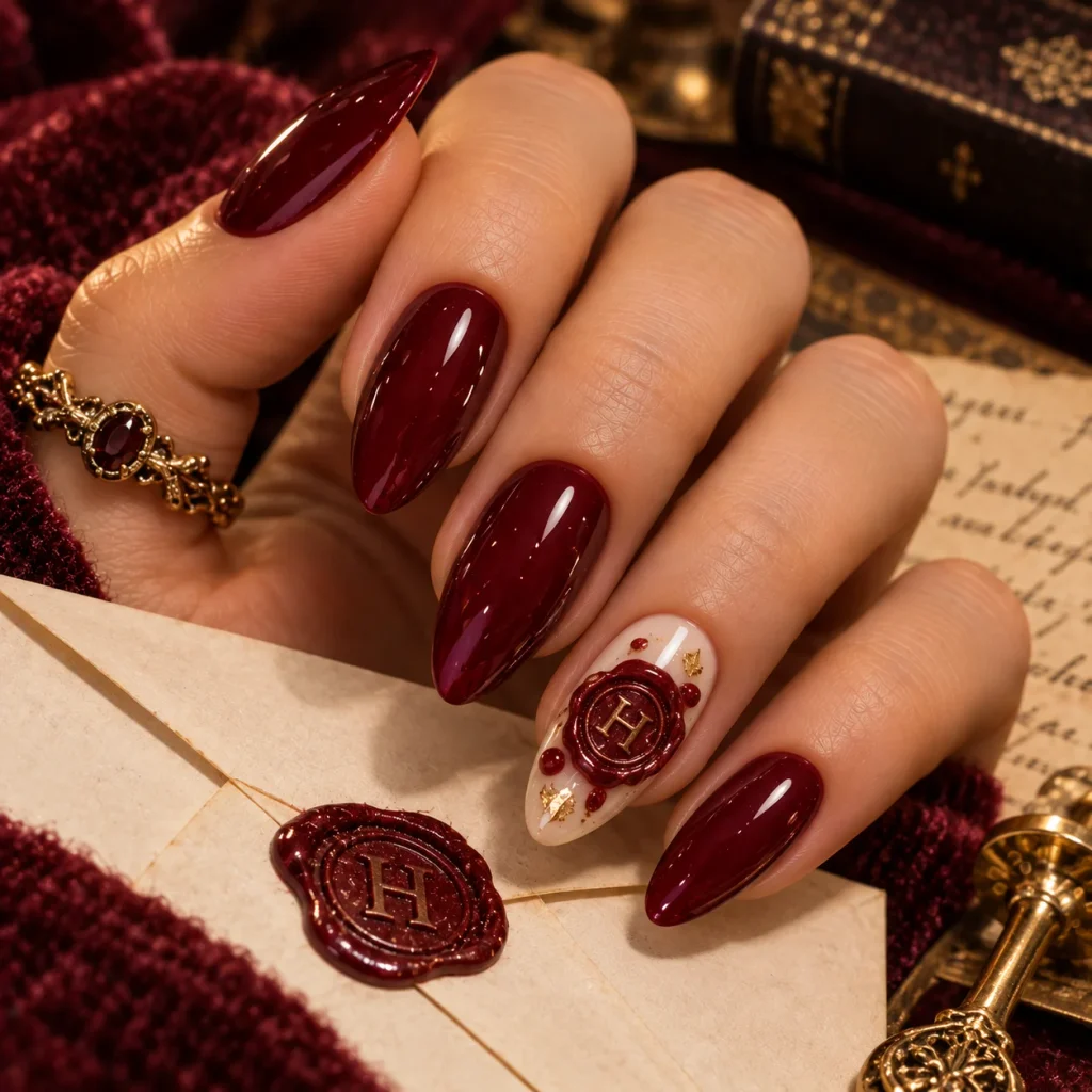 Wax Seal Accent Nail