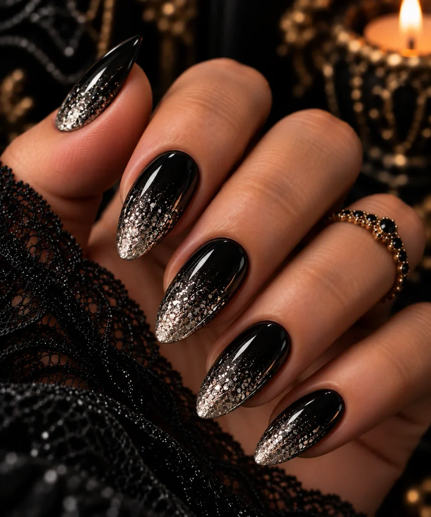 Bone Glitter Fade