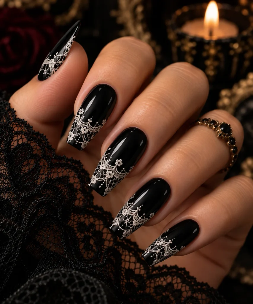 Gothic Lace Overlay