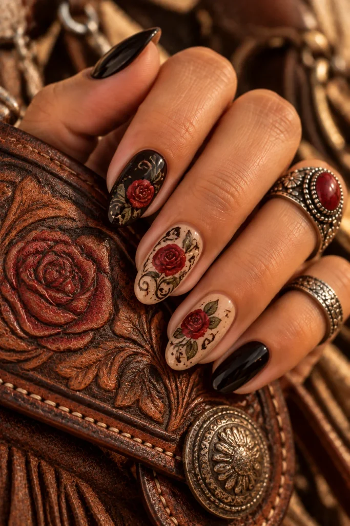 Western Rose Nails