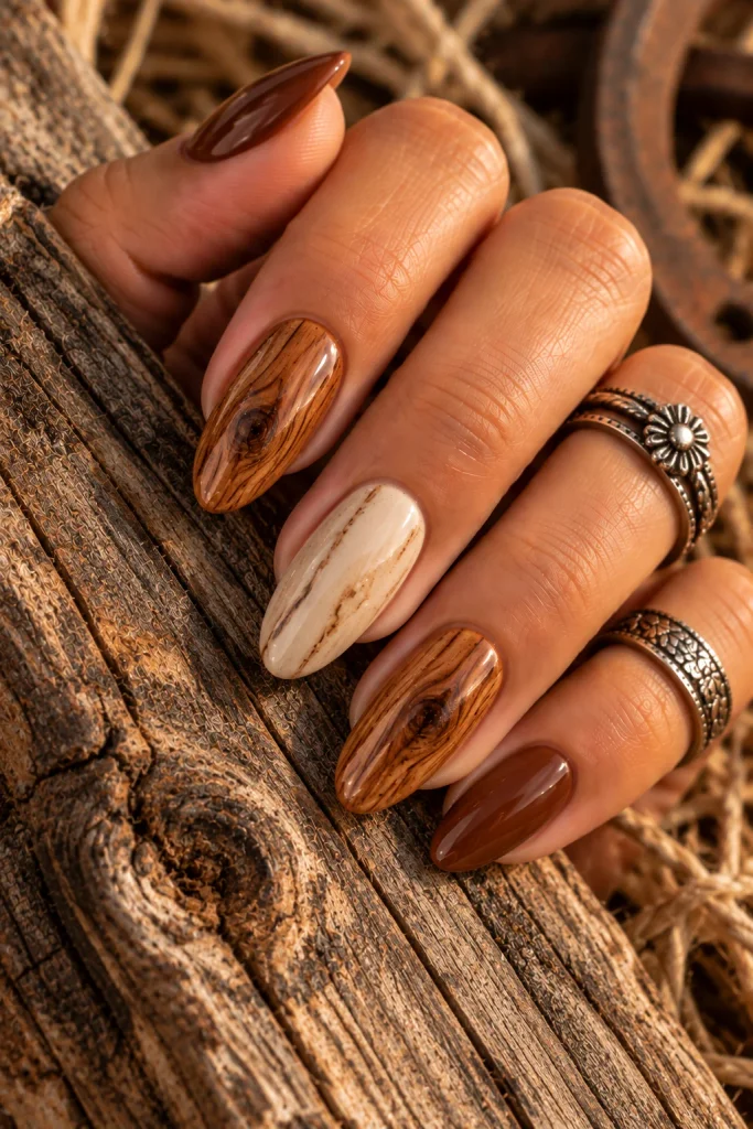  Wood Grain Nails